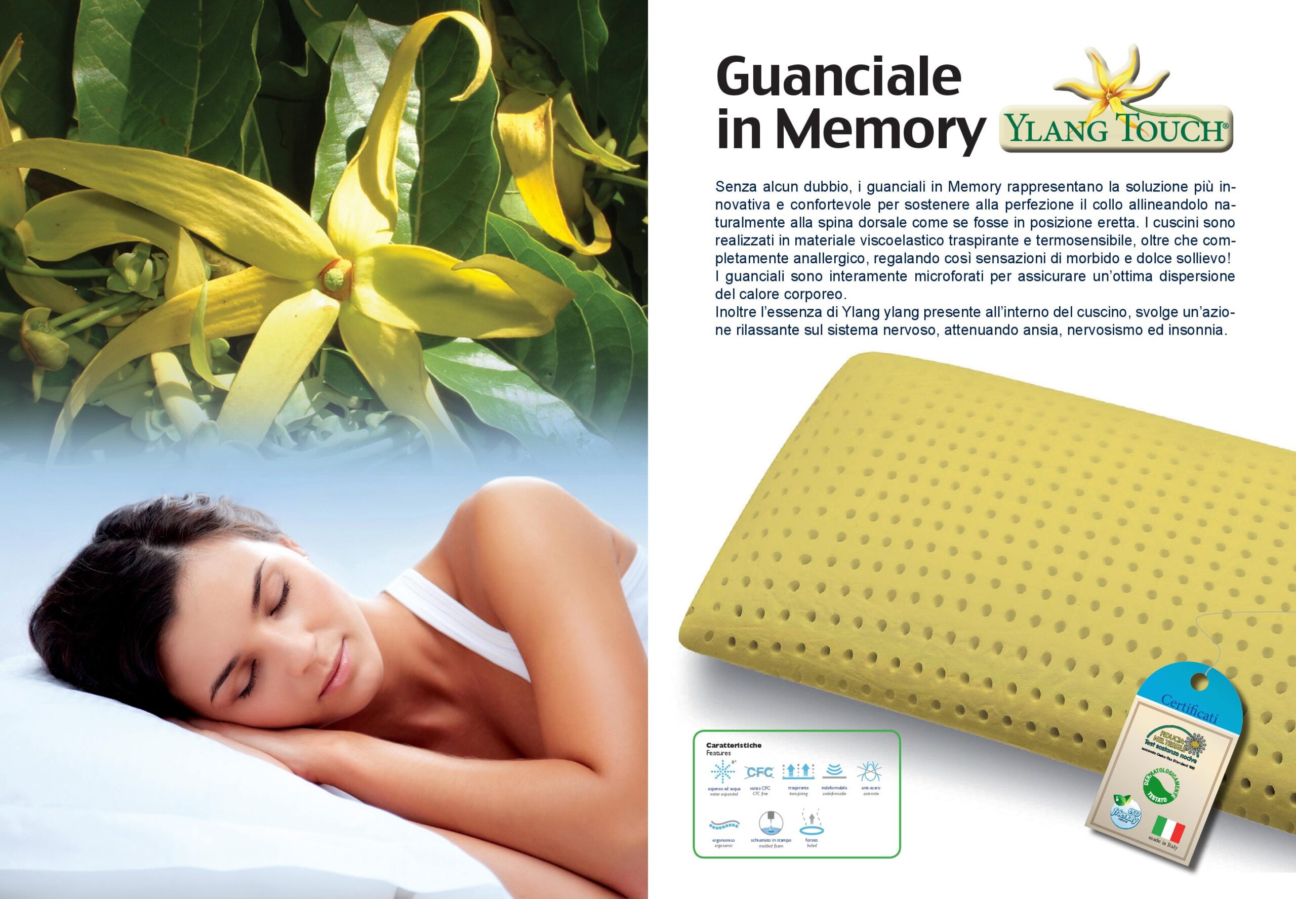 Guanciale in Memory Ylang Touch - immagine 3